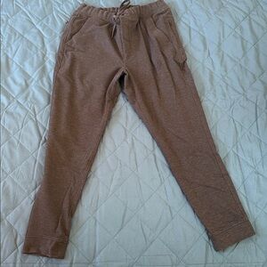 Birddogs Gray Jogger Pants with orange built in liner.